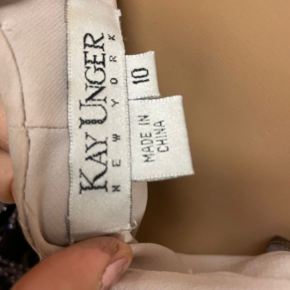 Velvet Palachi Floral Gown - Picture 5 of 7